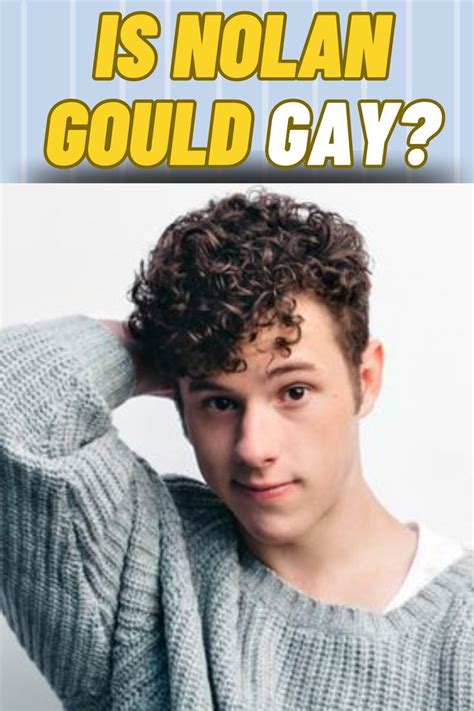 is nolan gould gay|Lukes bisexuality : r/Modern